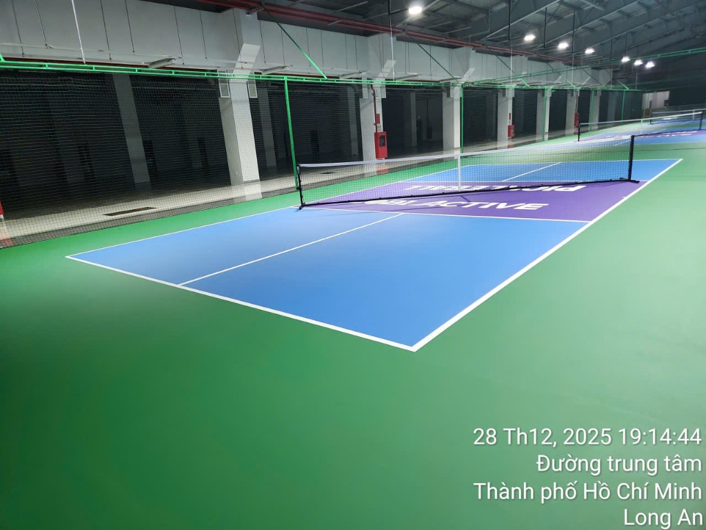 Cụm Sân Pickleball Trong Nhà TP.HCM Long An