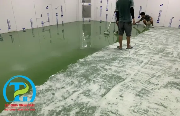 THI CÔNG SƠN EPOXY TỰ SAN PHẲNG  