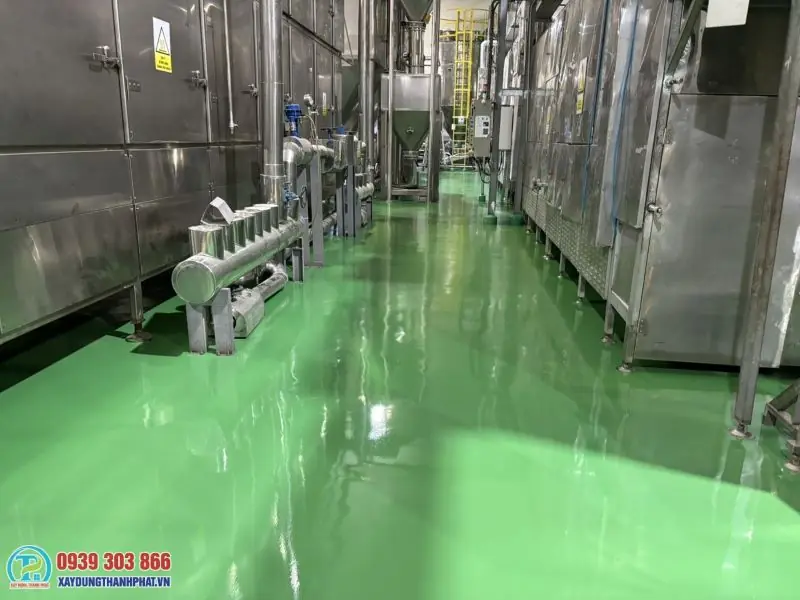 thi c&ocirc;ng sơn epoxy