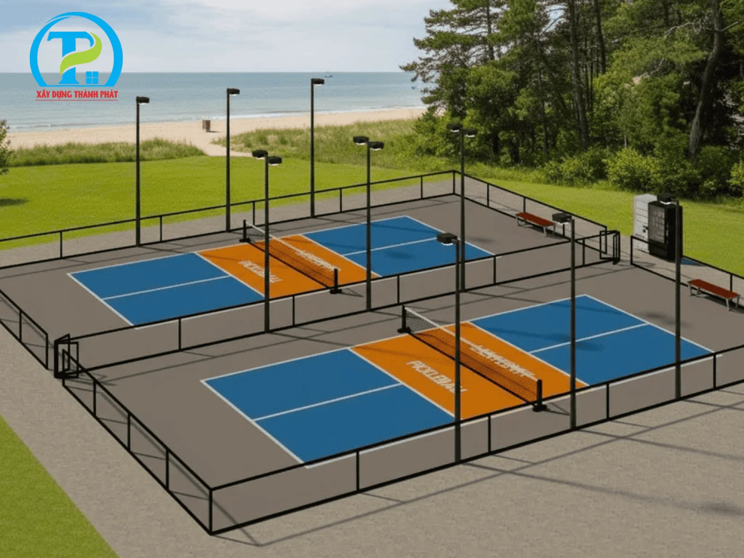 THI CÔNG SÂN PICKLEBALL