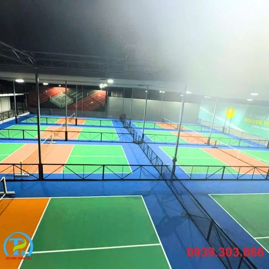 THẦU THI CÔNG SÂN PICKLEBALL TẠI DĨ AN BÌNH DƯƠNG GIÁ GỐC