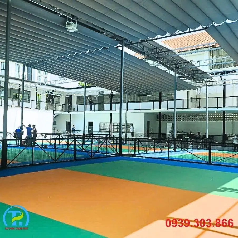 ho&agrave;n thiện xin ph&eacute;p trước khi x&acirc;y dựng s&acirc;n pickleball