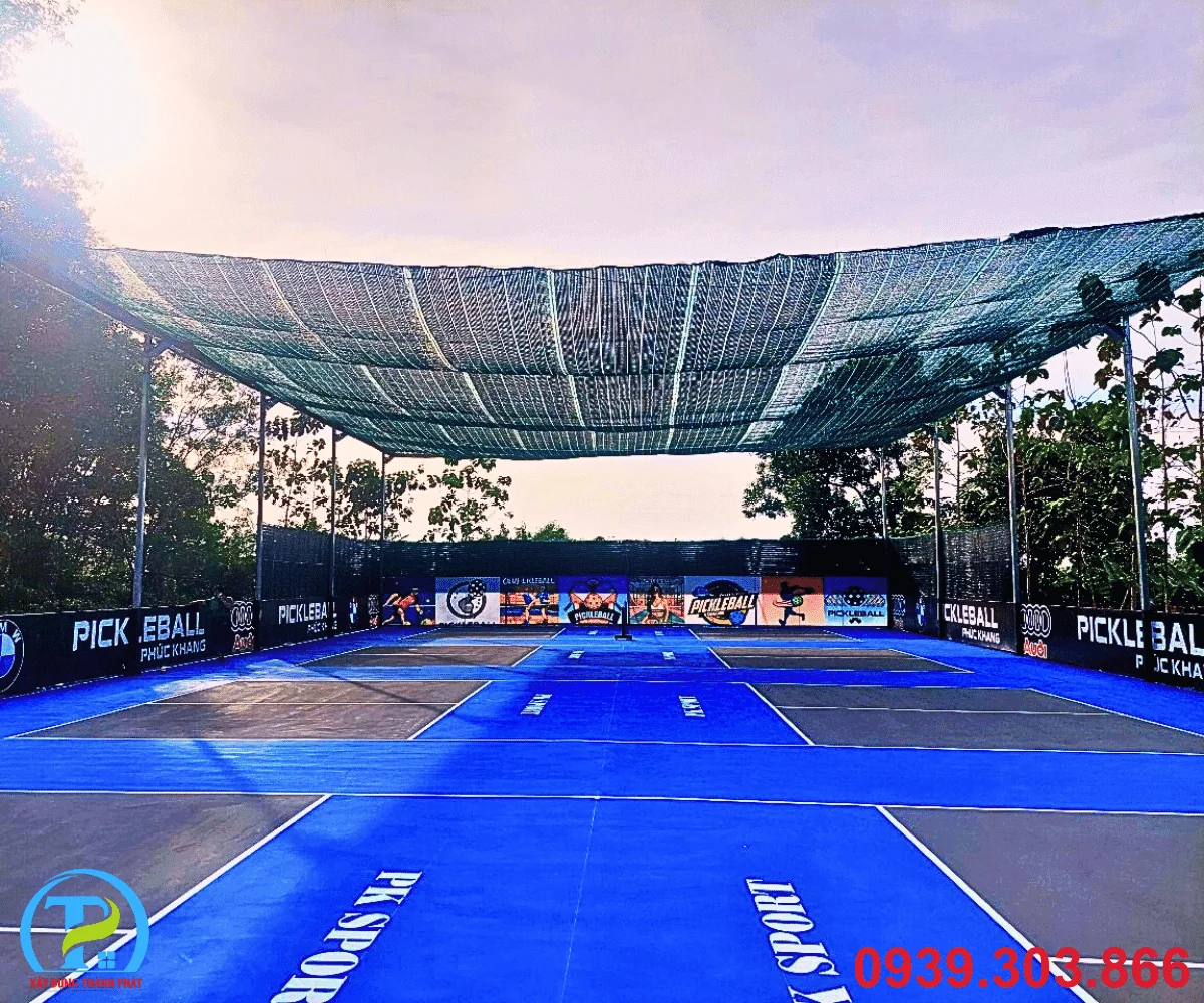 S&acirc;n pickleball đạt chuẩn tại clb