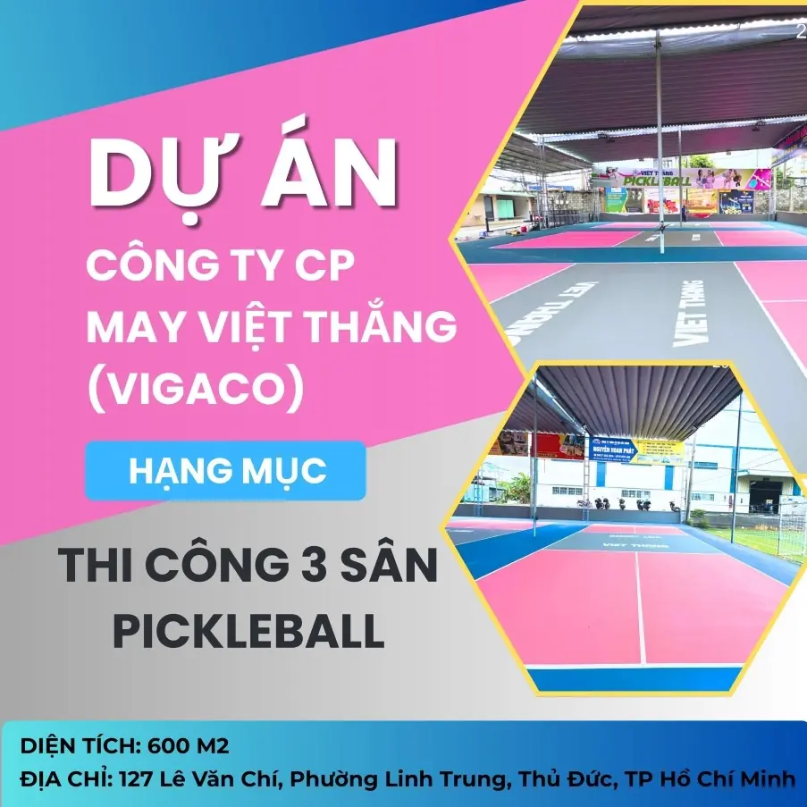 DỰ ÁN CÔNG TY CP MAY VIỆT THẮNG (VIGACO)
