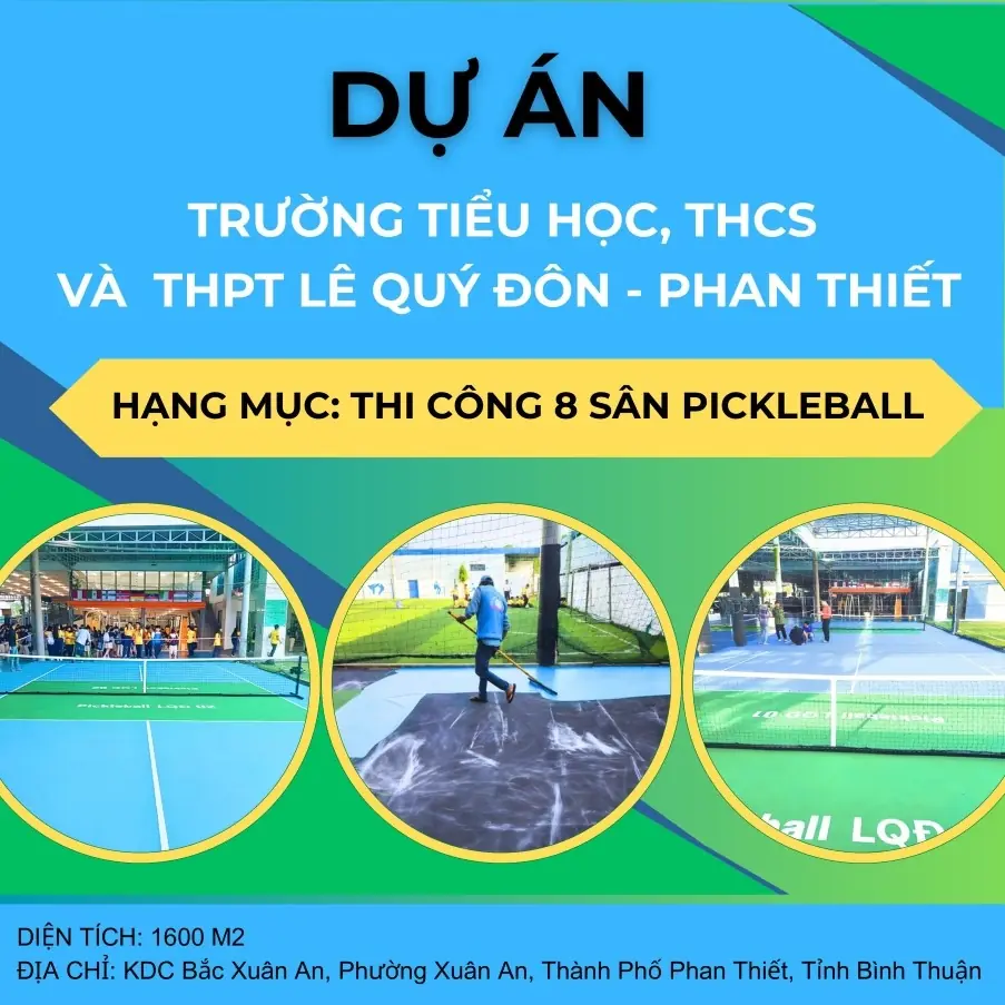 DỰ ÁN TRƯỜNG TIỂU HỌC, TRUNG HỌC CƠ SỞ  VÀ TRUNG HỌC PHỔ THÔNG LÊ QUÝ ĐÔN - PHAN THIẾT
