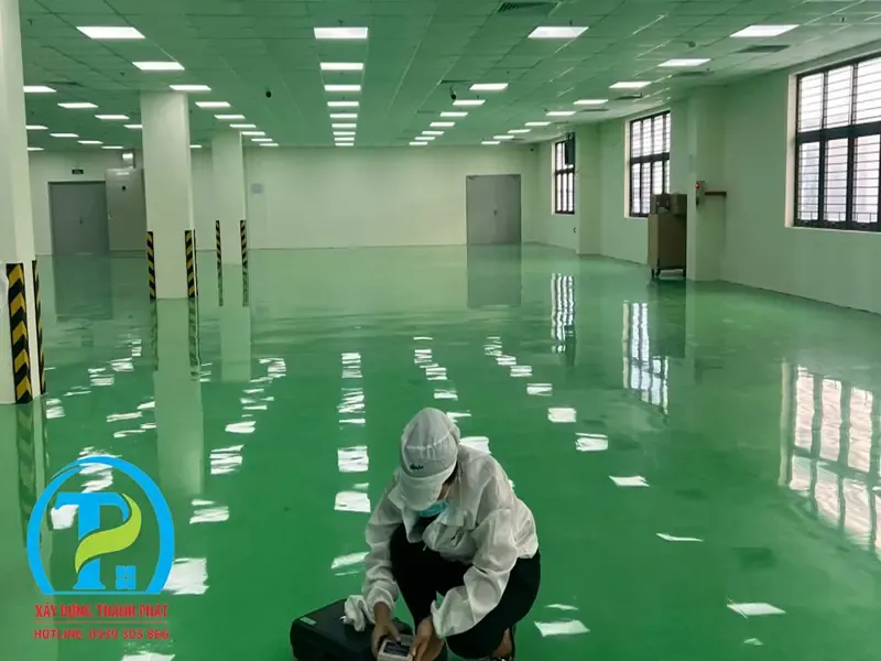 Thi công sơn epoxy Vũng Tàu đúng quy trình kỹ thuật