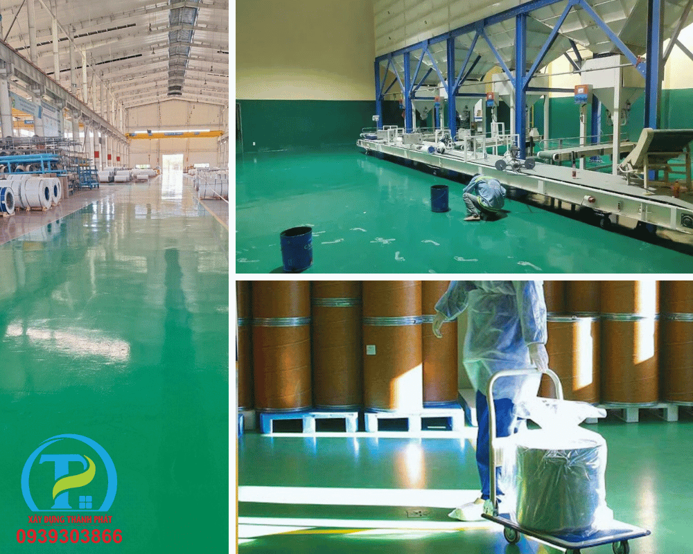 Sơn Epoxy Sàn Bê Tông tại Thành Phát - Thi Công Nhanh Chóng, Hiệu Quả Cao, Tiết Kiệm Chi Phí