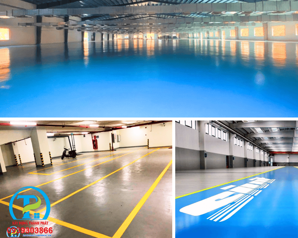 Xây dựng Thành Phát báo giá thi công sơn epoxy minh bạch, không phát sinh phí