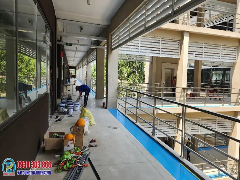 X&acirc;y Dựng Th&agrave;nh Ph&aacute;t b&aacute;o gi&aacute; đơn gi&aacute; thi c&ocirc;ng sơn epoxy minh bạch uy t&iacute;n