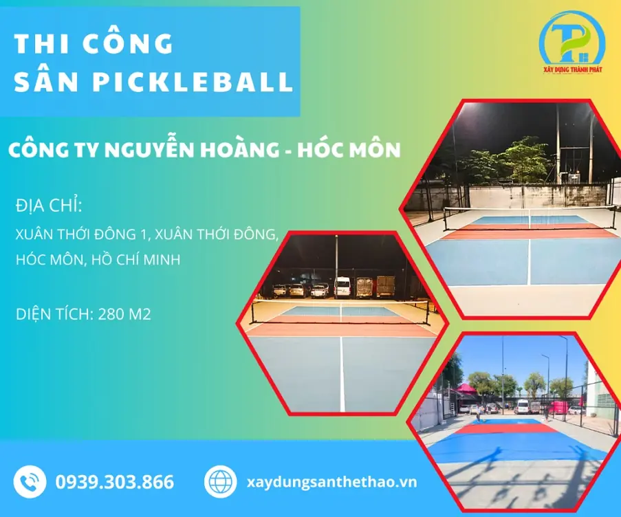 Thiết kế s&acirc;n Pickleball