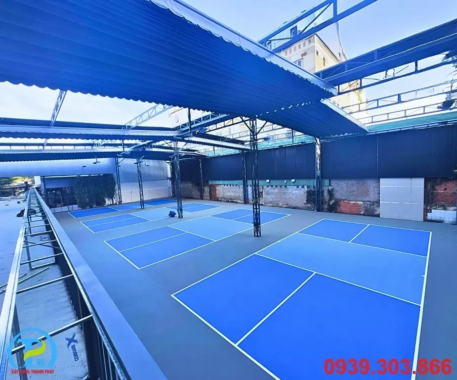 KÍCH THƯỚC SÂN PICKLEBALL CHUẨN USA: ĐỪNG ĐỂ SAI 1CM VẠCH KITCHEN