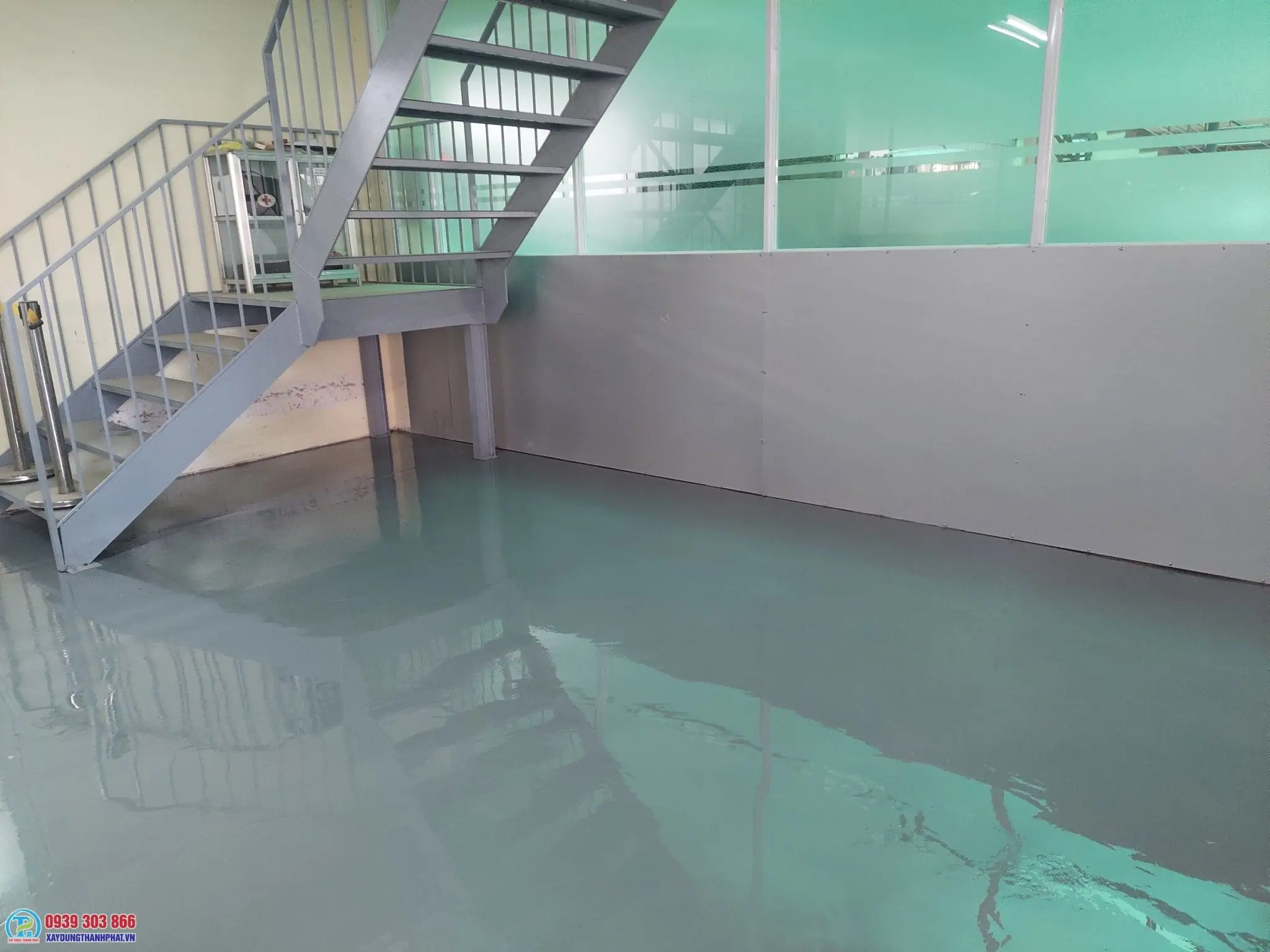 PHƯƠNG ÁN SƠN EPOXY XƯỞNG CƠ KHÍ CHỊU TẢI TRỌNG CAO
