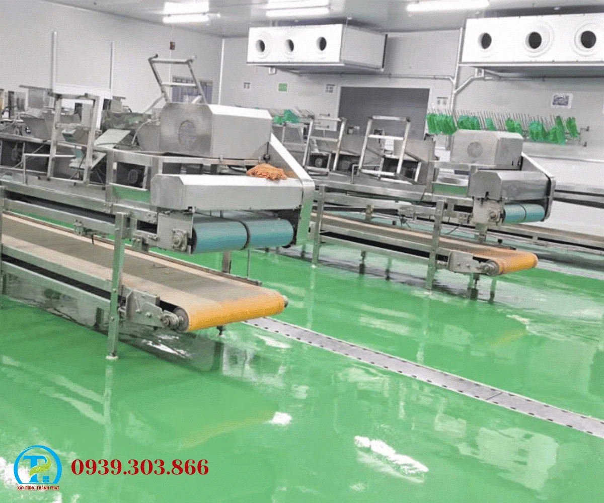 SƠN PU TỰ SAN PHẲNG VÀ SƠN EPOXY: ĐO LƯỜNG ĐỘ BỀN CHỊU LỰC SÀN ĐÔNG LẠNH