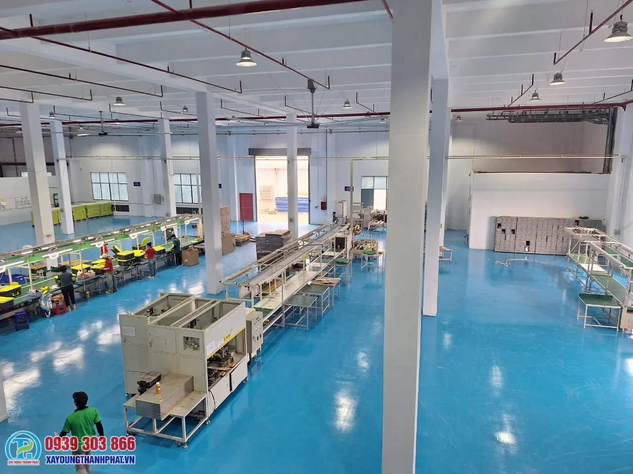 THI CÔNG EPOXY NHÀ XƯỞNG: ƯU ĐIỂM VÀ QUY TRÌNH TIÊU CHUẨN